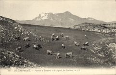 CPA Le Dauphine plateau d'Emparis et le Signal du Gauleon 