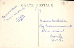 CPA Abbaye Cistercienne la Trappe de Chambran Isere le petit etang