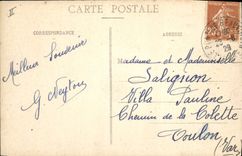 CPA Le Tunnel du pas de la fosse Automobile