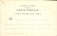 CPA Roquefavour l'arrivee du cote d'Aix 