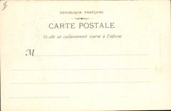 CPA Roquefavour depuis la gare au pont 
