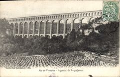 CPA Aix en provence l'Aqueduc Roquefavour 
