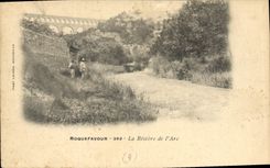 CPA Roquefavour la Riviere de l'Arc 