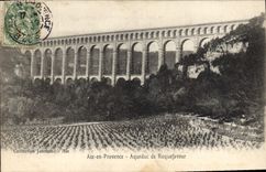 CPA Aix en provence l'Aqueduc Roquefavour 