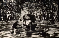 CPA Aix en Provence (B du Rh) L'Eau Chaude sur la Cours Mirabeau