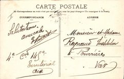 CPA Aix en Provence Le Champ de Manoeuvre Vue d'ensemble de la Caserne Rostolan Militaria