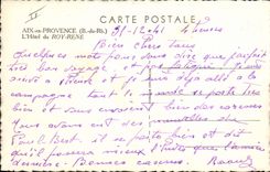 CPA Aix en Provence (B du Rh) L'Hotel du Roy Rene