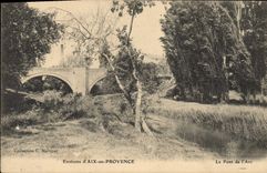 CPA Environs d'Aix en Provence Le pont de l'Arc