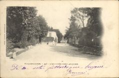 CPA Roquefavour L'Arrivee chez Arquier