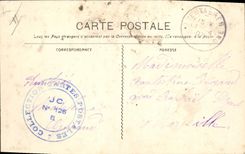 CPA Roquefavour La route