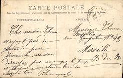 CPA Roquefavour L'Arrivee chez Arquier