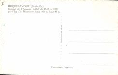 CPA Roquefavour (B du Rh) Sommet de l'Aqueduc