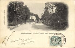 CPA Roquefavour L'Arrivee chez Arquier