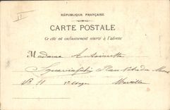 CPA Roquefavour L'Arrivee chez Arquier