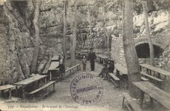 CPA Roquefavour Restaurant de l'Ermitage