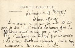 CPA Roquefavour L'Ermitage Autel de la Chapelle