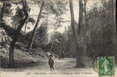CPA Roquefavour Arrivee a l'Ermitage du Vallon