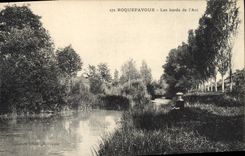 CPA Roquefavour Les Bords de l'Arc