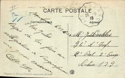 CPA Roquefavour La Gare et l'Aqueduc