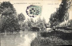 CPA Roquefavour Les Bords de l'Arc