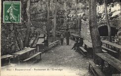 CPA Roquefavour Restaurant de l'Hermitage