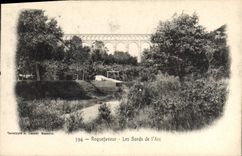 CPA Roquefavour Les Bords de l'Arc