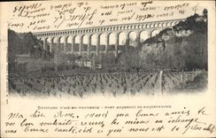 CPA Roquefavour Pont Aqueduc