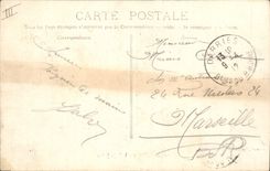 CPA Roquefavour L'Arrivee