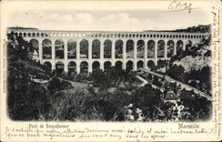 CPA Roquefavour Pont