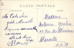 CPA Roquefavour Les Trois Ponts Train