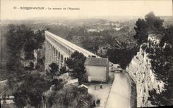 CPA Roquefavour Le sommet de l'Aqueduc