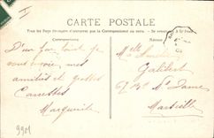 CPA Roquefavour De la Gare au Pont