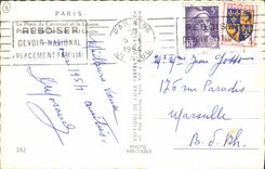 CPA Paris La Place du Carrousel et le Louvre