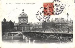CPA Paris L'Institut et le Pont des Arts
