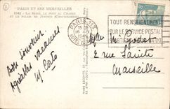 CPA Paris et ses Merveilles La Seine Le Pont au Change et le Palais de Justice (Conciergerie)