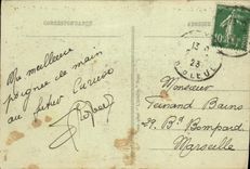 CPA Paris Vue generale du Louvre et du Carrousel L'Arc de Triomphe et le Monument de Gambetta