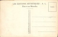 CPA Paris Jardin des Tuileries et le Louvre