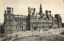 CPA Paris L'Hotel de Ville