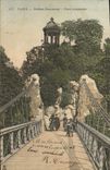 CPA Paris Buttes Chaumont Pont Suspendu