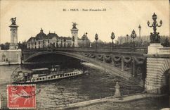 CPA Paris Pont Alexandre III