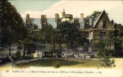 CPA Paris L'Hotel de Cluny construit en 1490 par l'Abbe Jaques d'Amboise