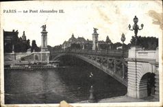CPA Paris Le Pont Alexandre III