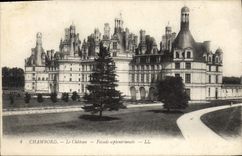 CPA Chambord Le Chateau Facade septentrionale