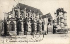 CPA Beauvais L'Eglise Saint Etienne