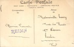 CPA Reims Cathedrale de Reims Le Grand Portail