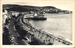 CPA Nice Le Mont Boron Le Promenade des Anglais 