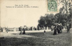 CPA Parc de St Cloud Terrasse de la Lanterne 