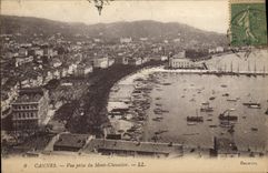 CPA Cannes Vue prise du Mont Chevalier 