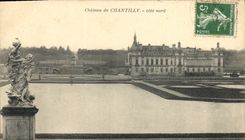 CPA Chateau de Chantilly cote nord 
