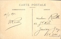 CPA Chateau de Chantilly cote nord 